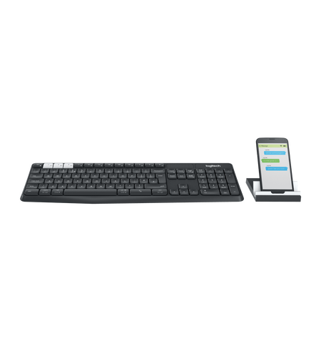 Беспроводной комплект клавиатура + подставка Logitech K375s Multi-Device (920-008184), 4-е