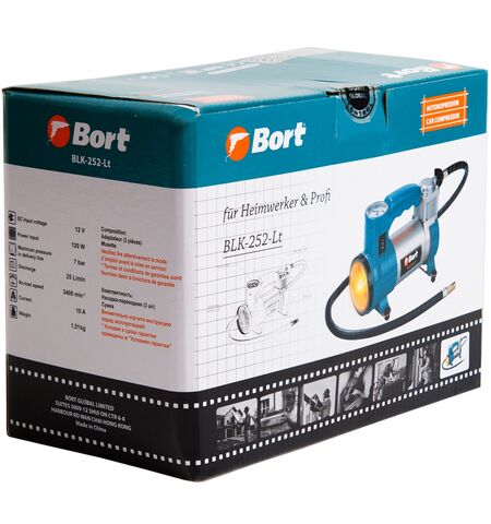 Автомобильный компрессор Bort BLK-252-LT, 6-е