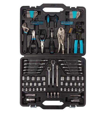 Универсальный набор инструментов Bort BTK-123 (123 предмета), 2-е фото товара в интерент-магазине freenet.by Универсальный набор инструментов Bort BTK-123 (123 предмета), 2-е