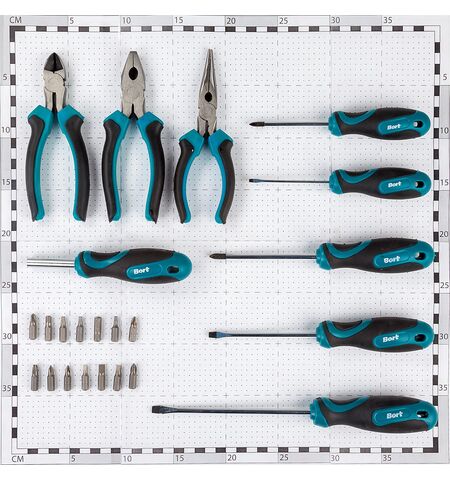 Набор инструментов Bort BTK-24 (23 предмета), 3-е