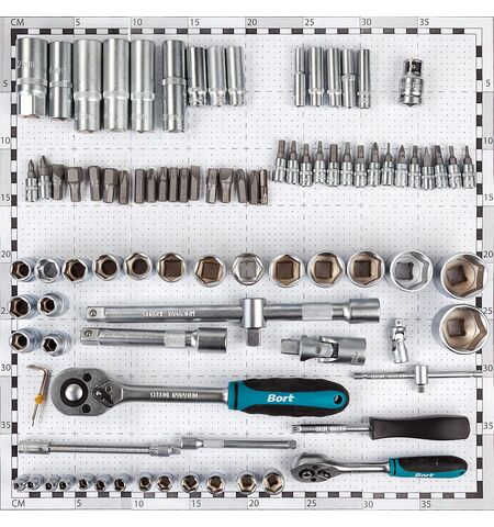 Набор инструментов Bort BTK-94 (94 предмета), 6-е