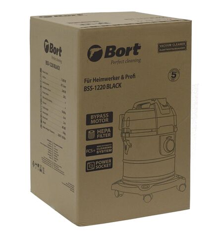 Пылесос Bort BSS-1220 BLACK, 14-е