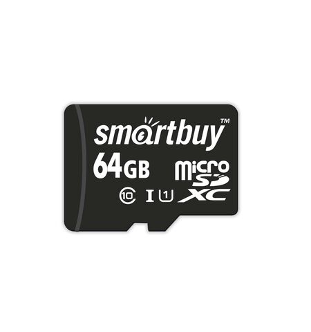 Карта памяти smartbuy 64GB microSDXC Class 10 UHS-I U1 + SD Adapter (SB64GBSDCL10-01), 2-е