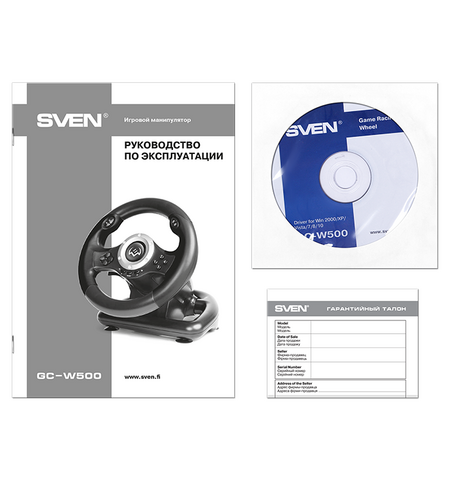 Руль SVEN GC-W500, 7-е