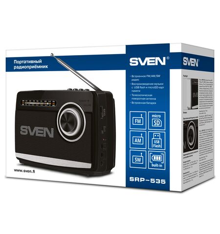 Радиоприемник SVEN SRP-535, 10-е