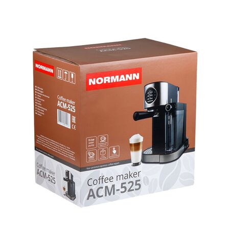 Рожковая помповая кофеварка Normann ACM-525, 5-е