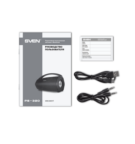 Портативная колонка SVEN PS-320, 7-е
