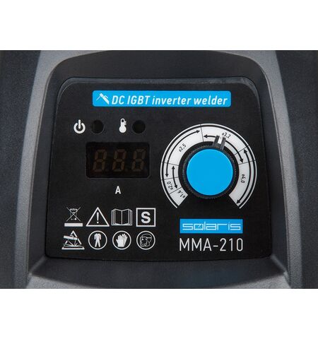 Сварочный инвертор Solaris MMA-210, 4-е фото товара в интерент-магазине freenet.by Сварочный инвертор Solaris MMA-210, 4-е