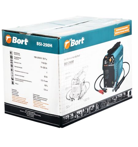 Сварочный инвертор Bort BSI-250H, 6-е