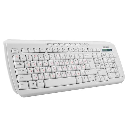 Клавиатура SVEN KB-C3050 White, 2-е