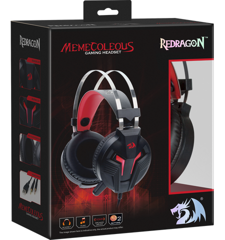 Наушники с микрофоном REDRAGON MEMECOLEOUS, 9-е