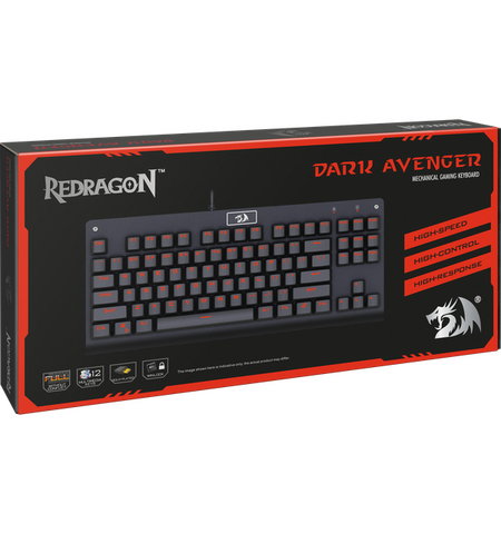 Механическая клавиатура Redragon Dark Avenger, 10-е