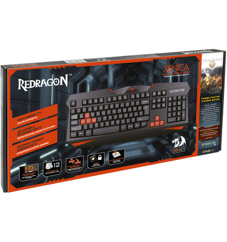 Игровая клавиатура REDRAGON XENICA, 11-е