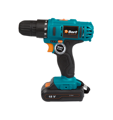 Дрель-шуруповерт Bort BAB-18Ux2Li-FDK, 2-е