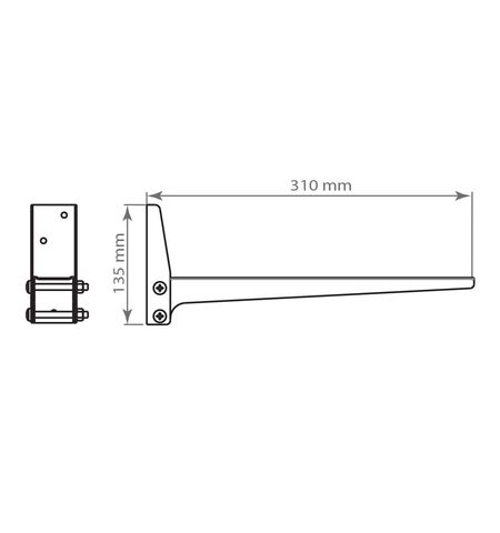 Кронштейн Kromax MICRO-4, 8-е