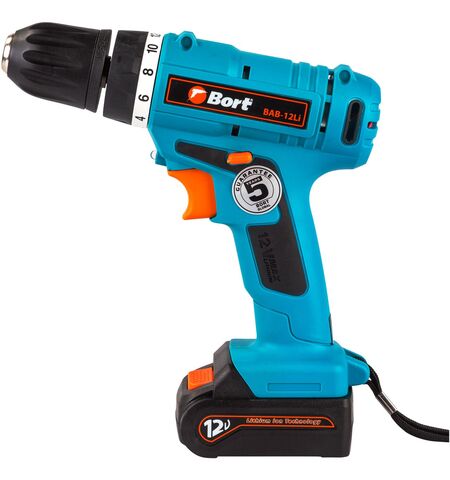 Дрель-шуруповерт Bort BAB-12Li, 2-е