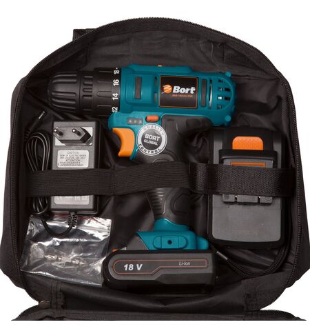 Дрель-шуруповерт Bort BAB-18Ux2Li-FDK, 5-е