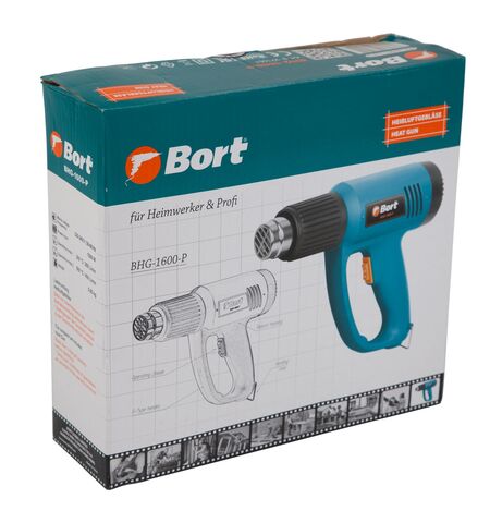 Промышленный фен Bort BHG-1600-P, 5-е