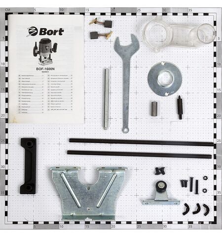 Вертикальный фрезер Bort BOF-1600N, 6-е