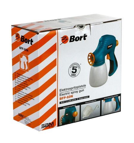 Краскораспылитель Bort BFP-60N, 5-е
