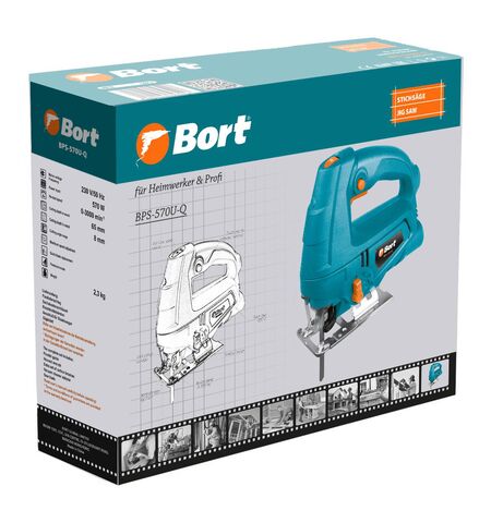 Электролобзик Bort BPS-570U-Q, 5-е