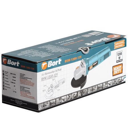 Угловая шлифмашина Bort BWS-1200-125, 5-е