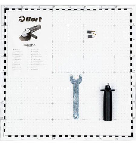Угловая шлифмашина Bort BWS-905-R, 7-е