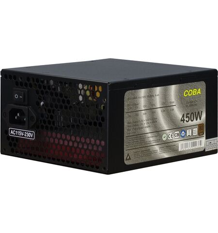 Блок питания Inter-Tech COBA CS-450it 82+ 450W, 2-е