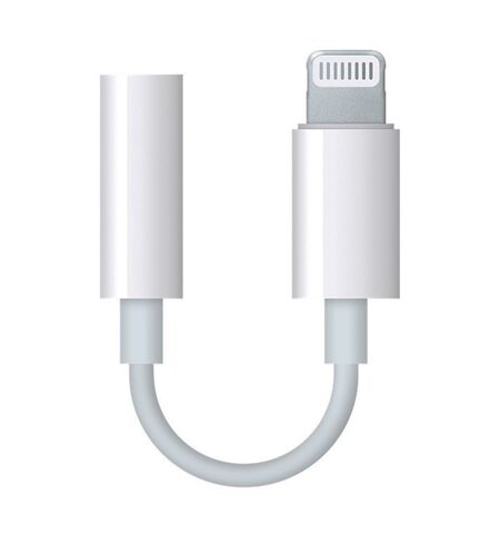 Адаптер Apple Lightning - mini jack 3.5 (MMX62ZM/A), 2-е