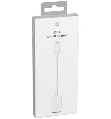 Адаптер Apple USB - USB Type-C (MJ1M2ZM/A), 2-е