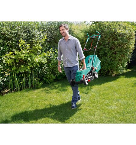 Колёсная газонокосилка BOSCH ARM 37 (06008A6201), 2-е фото товара в интерент-магазине freenet.by Колёсная газонокосилка BOSCH ARM 37 (06008A6201), 2-е