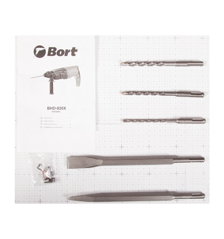 Перфоратор Bort BHD-920X, 9-е