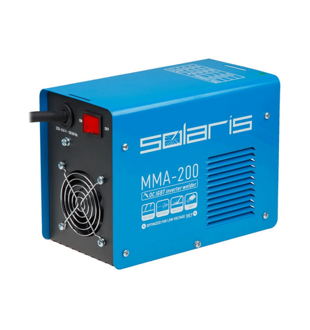 Сварочный инвертор Solaris MMA-200, 3-е