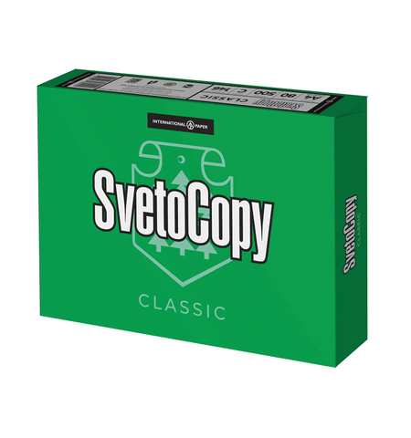 Офисная бумага SvetoCopy Classic A4 (80 г/м2), 3-е