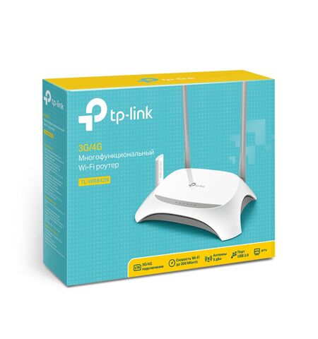 Многофункциональный Wi-Fi роутер с поддержкой 3G/4G TP-Link TL-WR842N v5.0, 5-е
