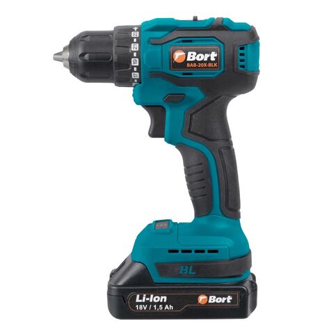 Дрель-шуруповерт Bort BAB-20X-BLK, 2-е