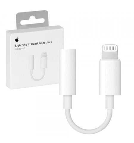 Адаптер Apple Lightning - mini jack 3.5 (MMX62ZM/A), 4-е