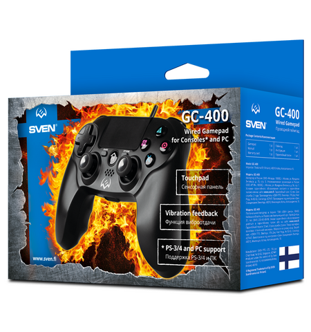 Проводной геймпад SVEN GC-400, 5-е
