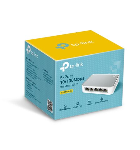 Коммутатор TP-Link TL-SF1005D, 3-е