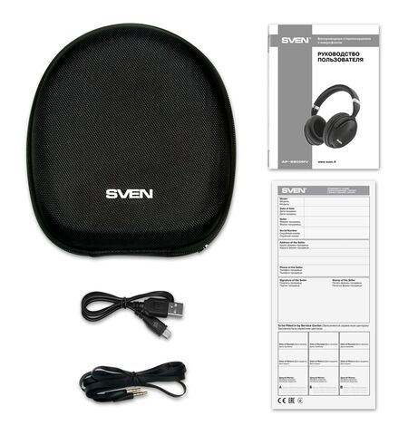 Беспроводные стереонаушники с микрофоном SVEN AP-B510MV, 7-е
