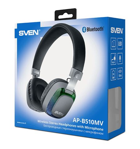 Беспроводные стереонаушники с микрофоном SVEN AP-B510MV, 9-е