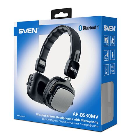 Беспроводные стереонаушники с микрофоном SVEN AP-B530MV, 7-е
