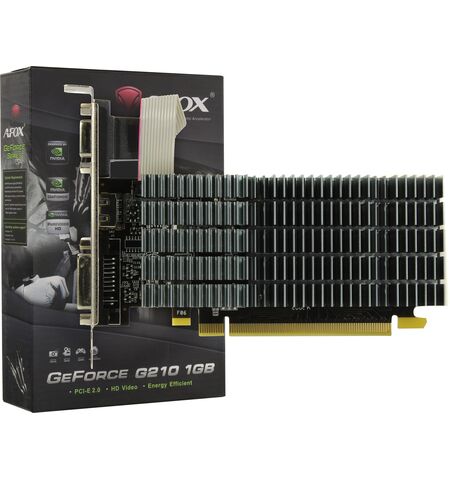 Видеокарта AFOX GeForce G210 1GB (AF210-1024D2LG2), 4-е
