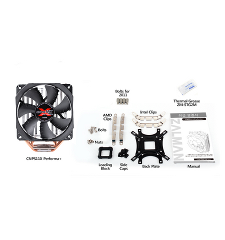 Кулер для процессора Zalman CNPS11X Performa+, 8-е