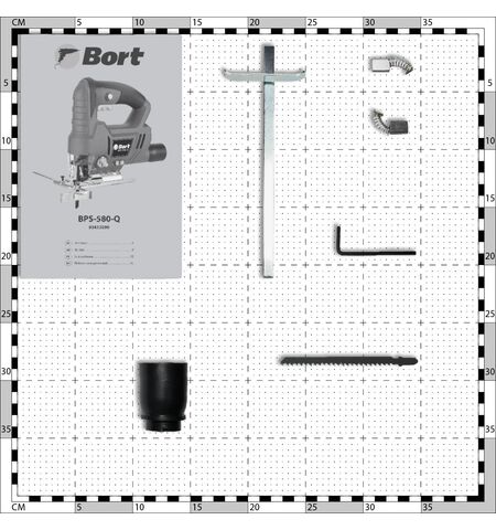 Электролобзик Bort BPS-580-Q, 10-е