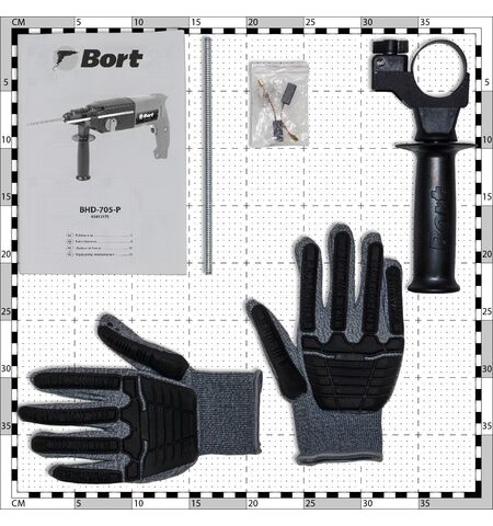 Перфоратор Bort BHD-705-P, 8-е