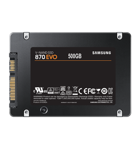 SSD Samsung 870 EVO 500GB (MZ-77E500BW), 3-е