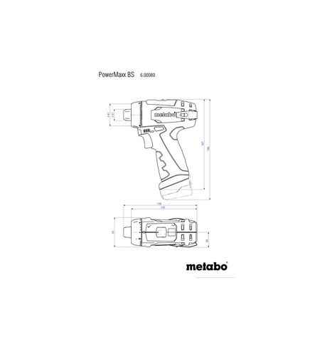 Дрель-шуруповерт Metabo PowerMaxx BS Basic (600080500), 6-е