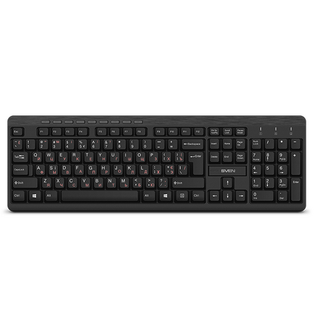 Беспроводная клавиатура + мышь SVEN KB-C3400W, 3-е