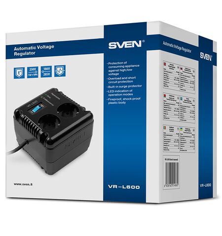 Стабилизатор напряжения SVEN VR-L600, 4-е